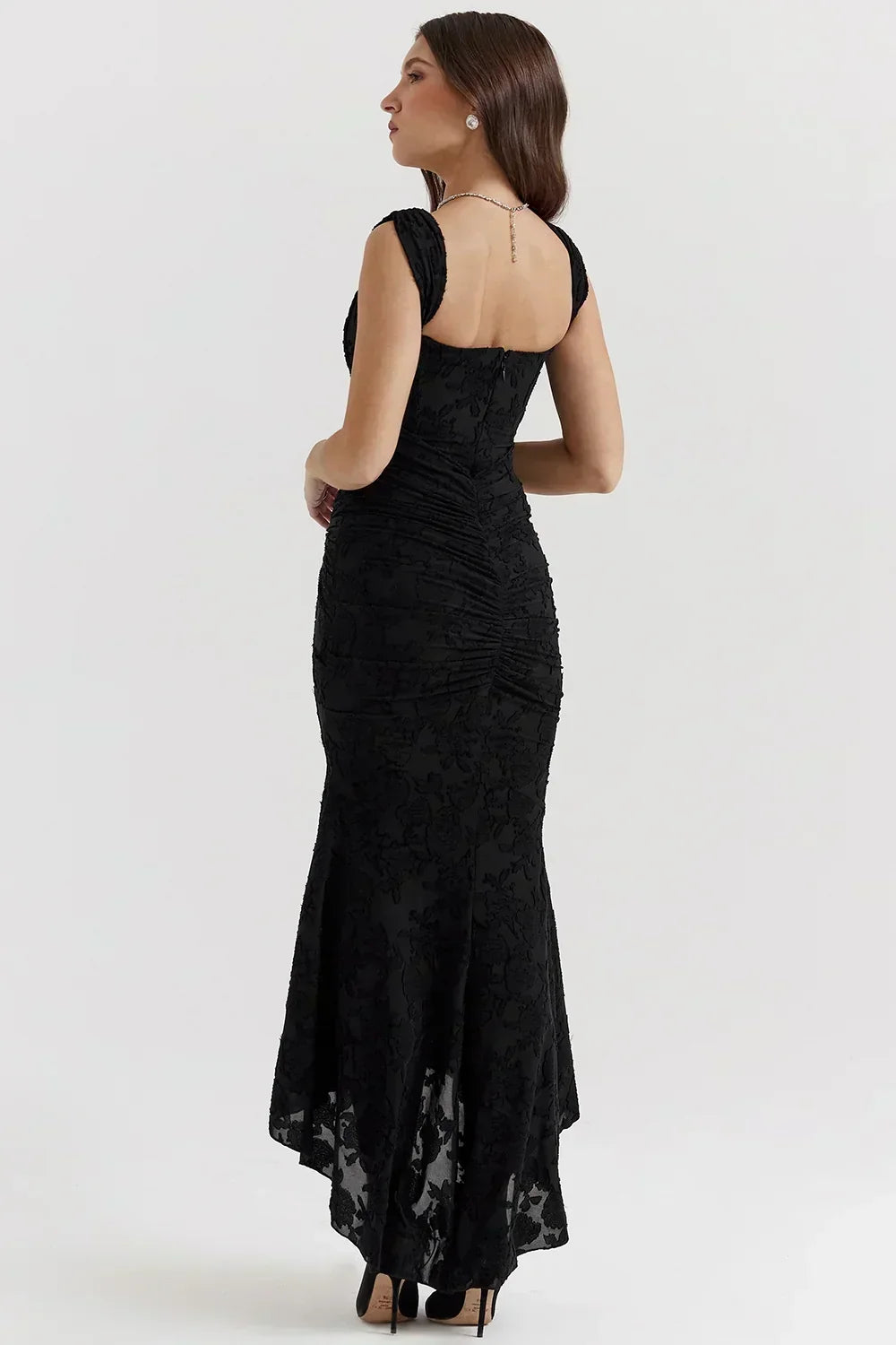 Carisia - Women'S Midi Dress With Floral Pattern