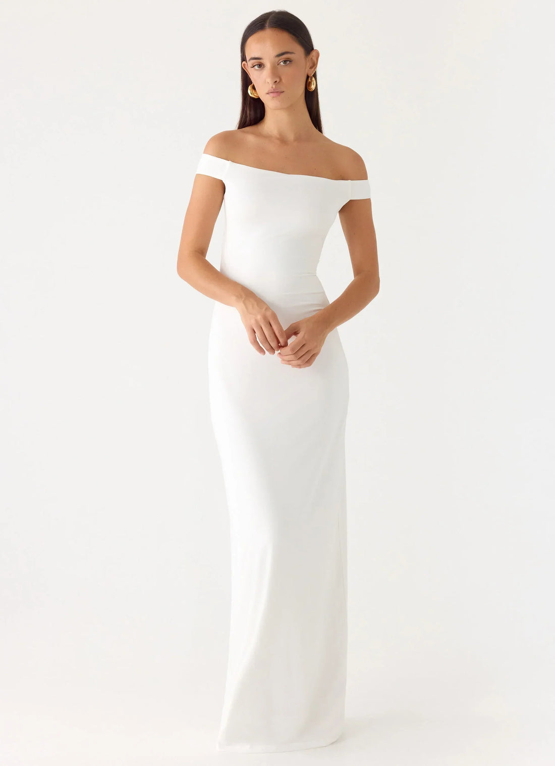 New Intentions Maxi Dress White