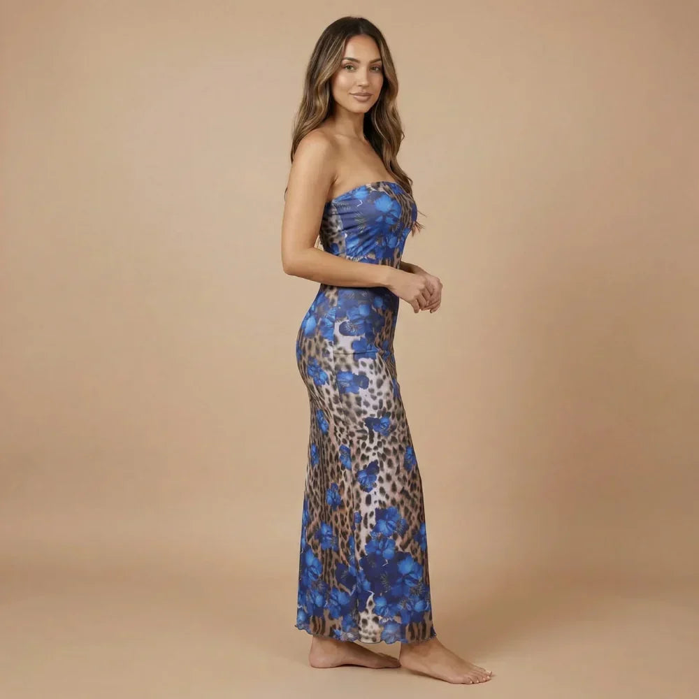 Eloise Ruffle Maxi Dress