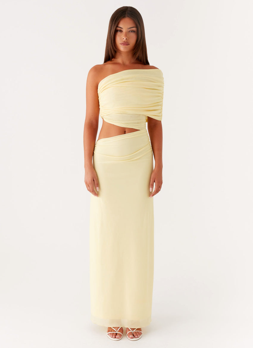 Gillian Maxi Dress - Yellow