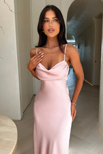 Novella Maxi Dress - Pink