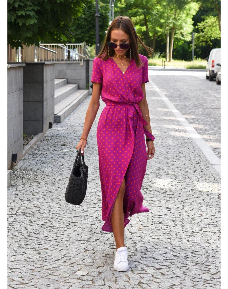 Sonata Wrap Midi Dress